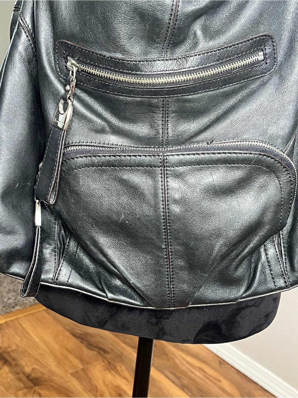 b. Makowsky vintage leather purse - Picture 3 of 13
